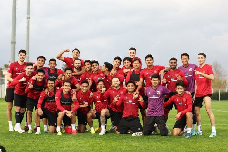 Daftar 26 Pemain Timnas Indonesia Piala Asia 2023 Qatar.